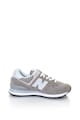 New Balance 574 sneakers cipő nyersbőr szegélyekkel női