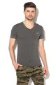 Diesel Tricou de casa slim fit, cu decolteu in V Michael Barbati