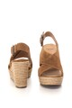 UGG Sandale wedge din piele intoarsa Harlow Femei