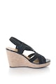 Tamaris Sandale wedge de piele intoarsa Femei