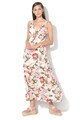 GUESS Rochie maxi cu model floral, pentru plaja Femei