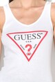 GUESS Top striat cu imprimeu logo Femei