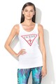 GUESS Top striat cu imprimeu logo Femei