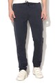 Funky Buddha Pantaloni din amestec de lyocell si in cu snur Modern Mariner Barbati