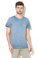 BLEND Tricou regular fit cu terminatii nefinisate Barbati