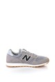 New Balance Pantofi sport de piele intoarsa cu insertie de plasa 373 Barbati