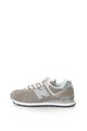 New Balance Pantofi sport cu insertii de piele intoarsa si logo reflectorizant 574 Classic Barbati