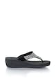 Gioseppo Papuci flip-flop cu platforma wedge si strasuri Femei