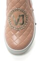 Versace Jeans Pantofi slip-on cu aspect matlasat si detaliu logo Femei