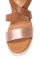 Oakoui Sandale wedge de piele sintetica GIADA Femei