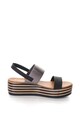 Oakoui Sandale slingback cu talpa wedge Ginevra Femei