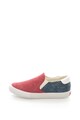 GUESS Pantofi slip-on de denim cu brant moale si garnitura de piele Fete