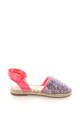 GUESS Sandale slingback tip espadrile cu barete infasurabile Baieti