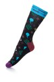 Happy Socks Unisex grafikai mintás, párnázott zokni férfi