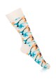 Happy Socks Sosete lungi cu model abstract, Unisex Femei