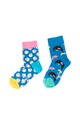 Happy Socks Set de sosete cu model grafic - 2 perechi Fete