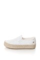 Laura Biagiotti Pantofi slip-on tip espadrile cu strat exterior din dantela Femei