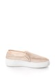 Laura Biagiotti Pantofi slip-on flatform cu perforatii Femei