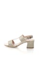 Zee Lane Collection Sandale slingback cu aspect stralucitor Femei