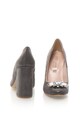 Zee Lane Collection Pantofi de piele intoarsa sintetica cu toc inalt si strasuri Femei