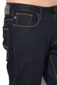 Emporio Armani Slim fit farmernadrág kontrasztos öltésekkel férfi