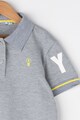 Aygey Tricou polo cu imprimeu text Herman Baieti