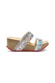 DESIGUAL Papuci wedge Cycle Microrap Femei