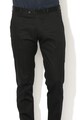 Zee Lane Collection Pantaloni eleganti slim-fit cu termiatie pliabila Barbati