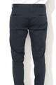 Zee Lane Collection Pantaloni eleganti slim-fit cu termiatie pliabila Barbati