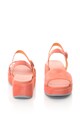 Camper Sandale wedge slingback de piele intoarsa Misia Femei