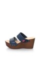 Levi's Papuci wedge cu insertii de piele Femei