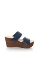 Levi's Papuci wedge cu insertii de piele Femei