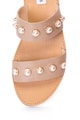 Steve Madden Papuci de piele decorati cu perle sintetice Femei