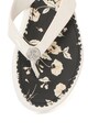 Lauren Ralph Lauren Papuci flip-flop cu logo Raia Femei