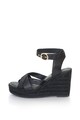 Gant Sandale wedge cu insertii de piele Jenny Femei