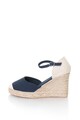 Oakoui Sandale wedge tip espadrile de panza Britta Femei