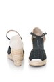 Oakoui Sandale wedge tip espadrile brodate Britta Femei