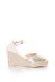 Oakoui Sandale wedge tip espadrile cu perforatii Britta Femei