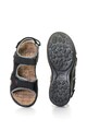 Lumberjack Sandale trekking de piele nabuc si material textil EARTH Barbati