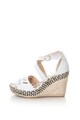 Lumberjack Sandale wedge tip espadrile de piele MARISOL Femei