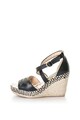 Lumberjack Sandale wedge tip espadrile de piele Marisol Femei