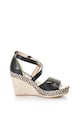 Lumberjack Sandale wedge tip espadrile de piele Marisol Femei