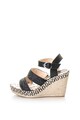 Lumberjack Sandale wedge cu barete impletite MARISOL Femei