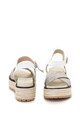 Lumberjack Sandale slingback de piele cu talpa wedge Anita Femei