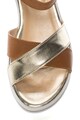 Zee Lane Sandale wedge de piele Femei