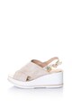 Zee Lane Sandale slingback de piele intoarsa cu plaforma wedge Femei