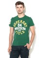 SUPERDRY Tricou cu imprimeu text Trackster Barbati