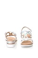 Zee Lane Sandale slingback de piele cu platforma wedge si insertii cu irizatii Femei