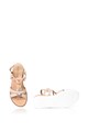 Zee Lane Sandale slingback de piele cu platforma wedge Femei