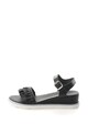 Zee Lane Sandale wedge de piele cu garnitura cu volan Femei